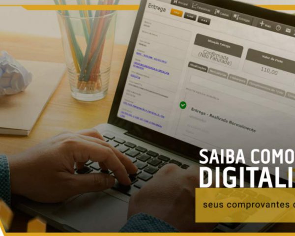 Aprenda uma forma simples de digitalizar seus comprovantes de entrega