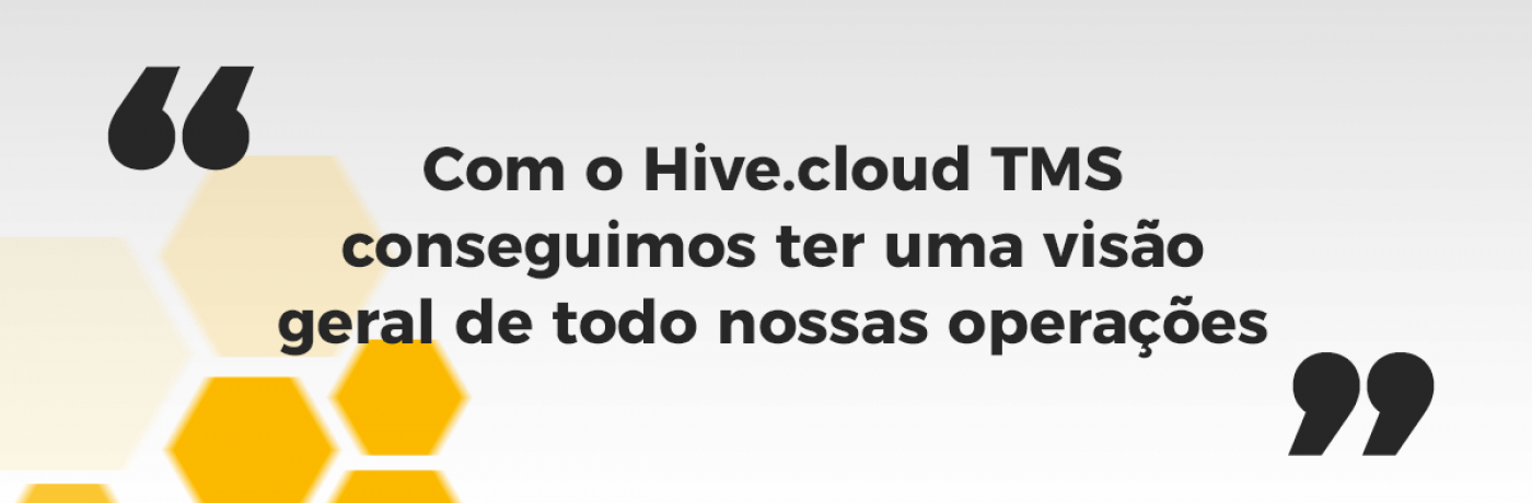 Quadro de depoimentos: Uplog Logística Integrada