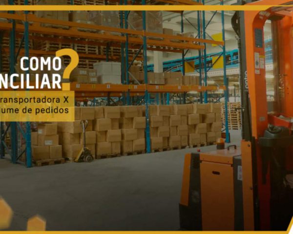 Estrutura da transportadora x Volume de pedidos: como conciliar?