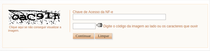 Consulta de XML na Sefaz utilizando o captcha