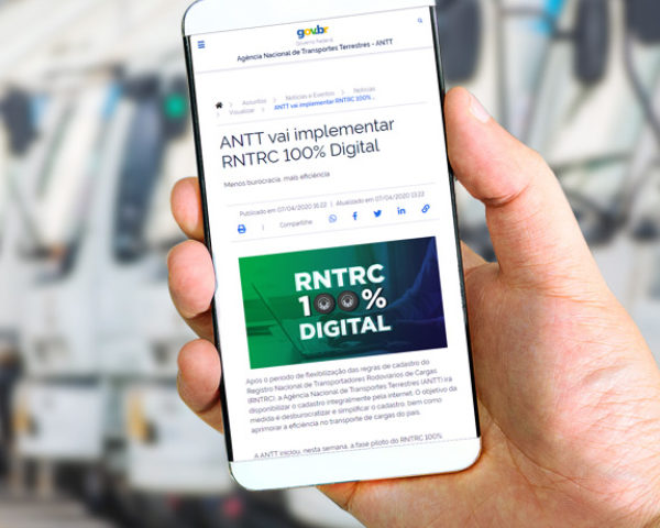 RNTRC Digital: Como funciona o novo sistema da ANTT