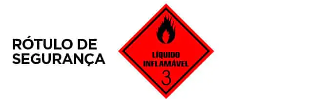 demonstração rótulo de segurança